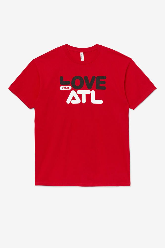 Tricou Fila Barbati Rosii Love Atl YQZM-95406